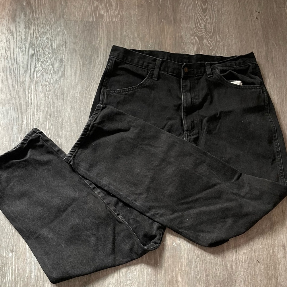 Classic Black Denim Jeans